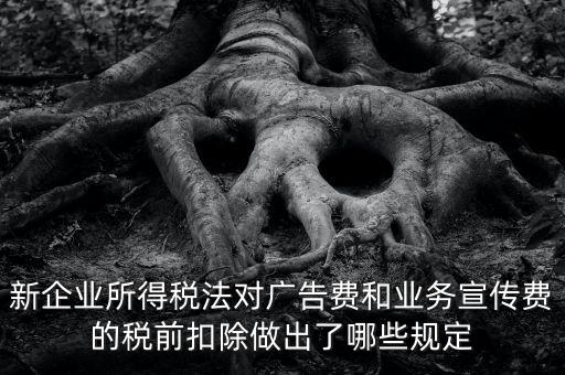 廣告費(fèi)和業(yè)務(wù)宣傳費(fèi) 有什么規(guī)定，廣告費(fèi)和業(yè)務(wù)宣傳費(fèi)的扣除標(biāo)準(zhǔn)是多少