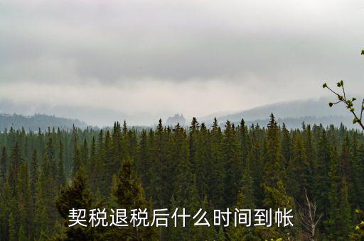 退稅款什么時(shí)候到賬，出口退稅款一般多久到賬