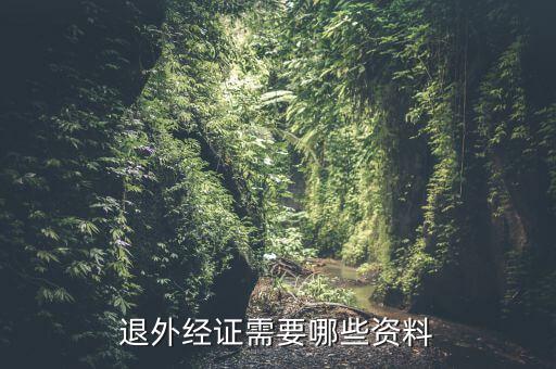 外經(jīng)證注銷需要帶什么資料，退外經(jīng)證需要哪些資料