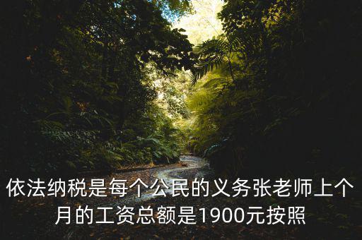 依法納稅屬于什么行為，依法納稅屬不屬于政治義務(wù)