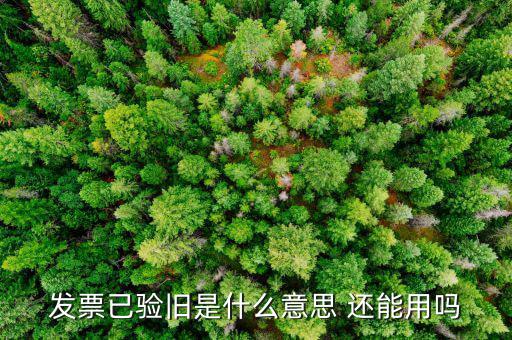 定額發(fā)票驗舊日期是什么意思，發(fā)票驗舊是什么意思