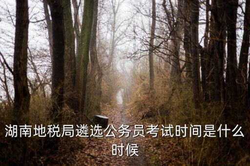 湖南地稅什么時(shí)候上班，湖南地稅系統(tǒng)分配到縣以下基層一線工作有前途嗎