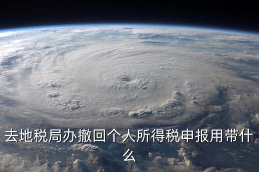 去地稅作廢申報(bào)需要帶什么影響，去地稅局辦撤回個(gè)人所得稅申報(bào)用帶什么