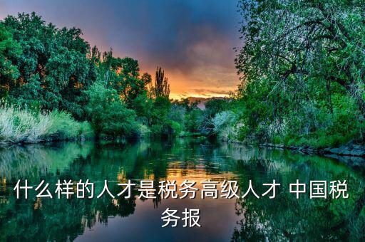 國稅領(lǐng)軍人才是什么，稅務(wù)領(lǐng)軍人才副科級以上包括副科級嗎
