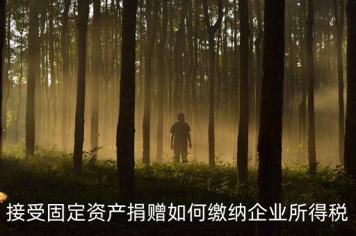接受固定資產(chǎn)捐贈(zèng)要交什么稅，贈(zèng)送固定資產(chǎn)要繳納營(yíng)業(yè)稅嗎