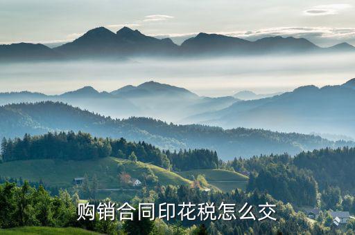 購銷合同需要交什么稅，印花稅的購銷合同的稅額是什么沒有購銷合同就不用交嗎