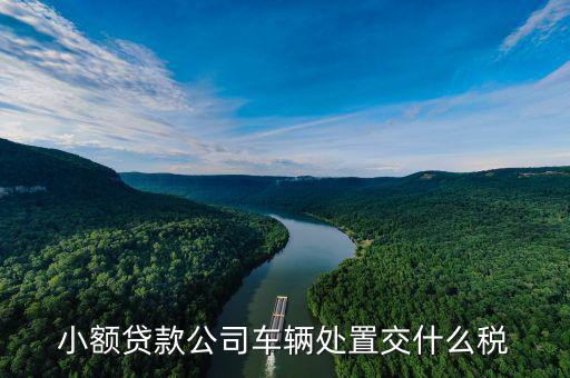 車貸行業(yè)需要交什么稅，小額貸款公司車輛處置交什么稅