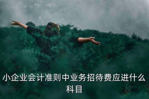 小企業(yè)發(fā)生的業(yè)務(wù)招待費通過什么科目核算，業(yè)務(wù)招待費屬于什么會計科目