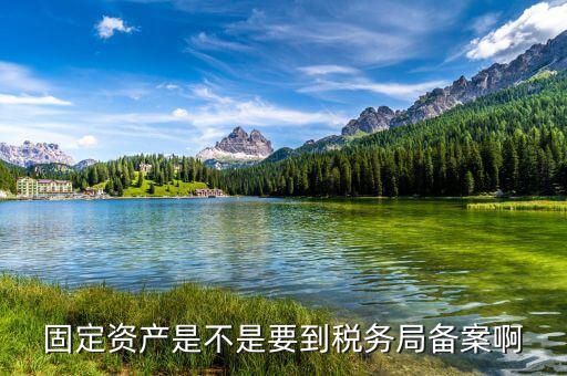 固定資產(chǎn)備案有什么用，固定資產(chǎn)是不是要到稅務(wù)局備案啊