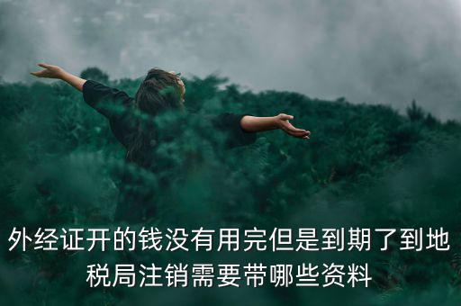 國稅外經(jīng)證核銷帶什么資料，去國稅局核銷外經(jīng)證需要帶哪些資料