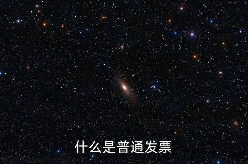 增值稅普通發(fā)票是什么意思，什么是普通發(fā)票