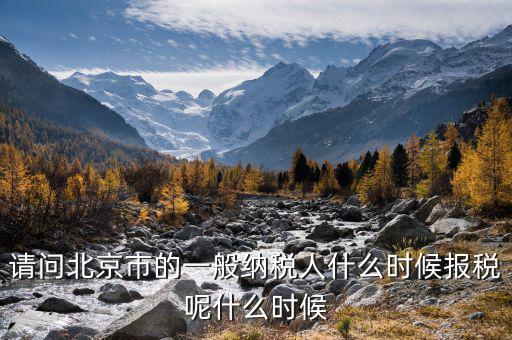 北京稅控最遲什么時候抄報，抄稅報稅時間