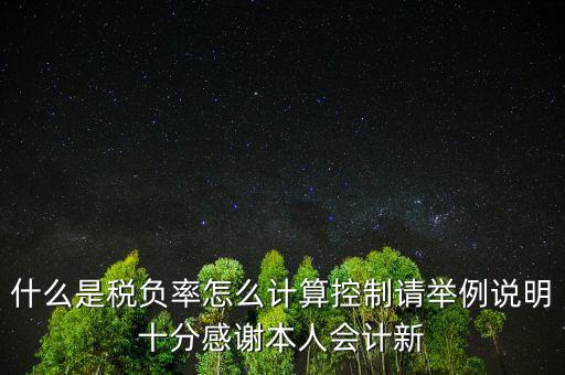 什么叫稅務(wù)控制計算法，企業(yè)所得稅如何控制