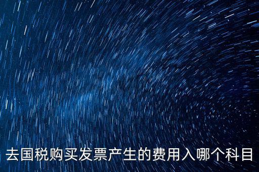 國稅計(jì)入什么科目，付國稅應(yīng)計(jì)入什么科目求解啊