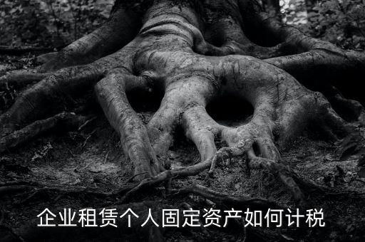 出租固定資產(chǎn)交什么稅，企業(yè)租賃個(gè)人固定資產(chǎn)如何計(jì)稅