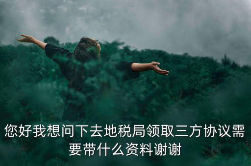 您好我想問下去地稅局領取三方協(xié)議需要帶什么資料謝謝