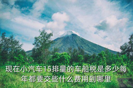 汽車稅需要什么手續(xù)費(fèi)，汽車購(gòu)置稅的收費(fèi)標(biāo)準(zhǔn)是什么