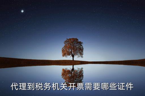 國(guó)稅代理開票需要什么，代開普通國(guó)稅發(fā)票要什么資料