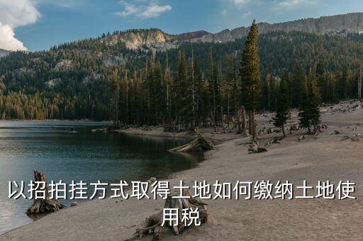 招拍掛土地都交什么稅，法院拍賣的土地需要繳哪幾個(gè)稅收