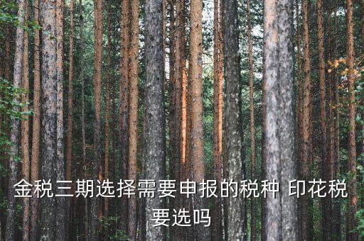 金稅三期交什么稅，國(guó)家最近公告金稅三期上線是什么稅