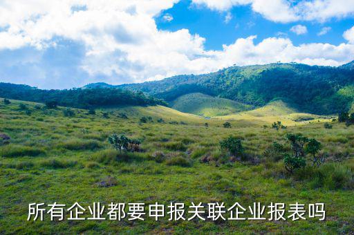 什么企業(yè)要關聯(lián)申報，哪些企業(yè)須填報年度關聯(lián)業(yè)務往來報告表