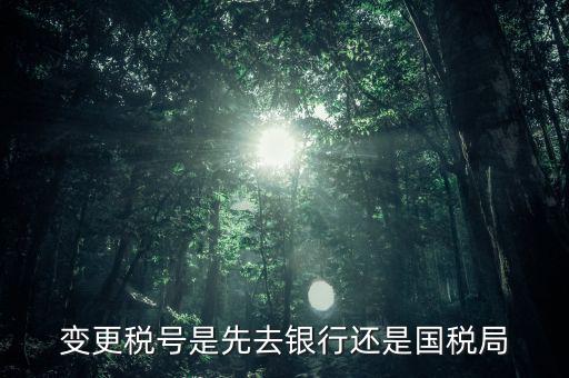 變更稅號(hào)屬于什么業(yè)務(wù)，公司變更稅號(hào)都要什么東西