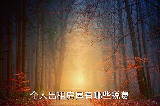 出租自建房屋交什么稅，自建廠房出租須交納什么稅