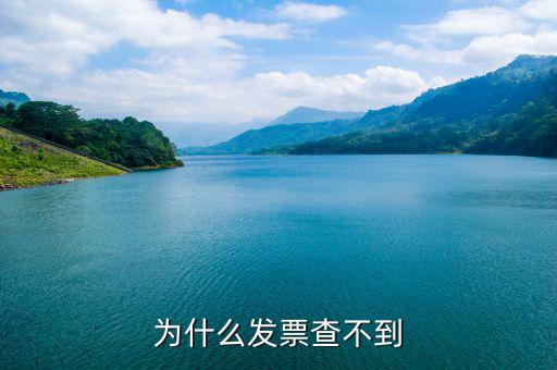 為什么黑龍江的發(fā)票查不到，為什么發(fā)票查不到