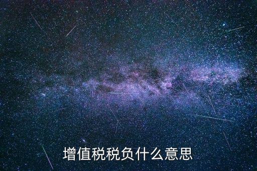 增值稅負(fù)申報(bào)什么意思，增值稅稅負(fù)什么意思