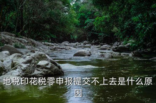 印花稅申報(bào)異常是什么原因，地稅印花稅零申報(bào)提交不上去是什么原因
