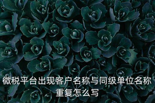 微稅用戶名是什么，重慶國稅局微信公眾號(hào)是多少