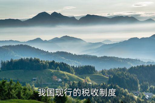 中國的稅收制度是什么，中國的稅收制度是什么