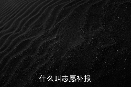 什么叫補申報，什么叫補充申報