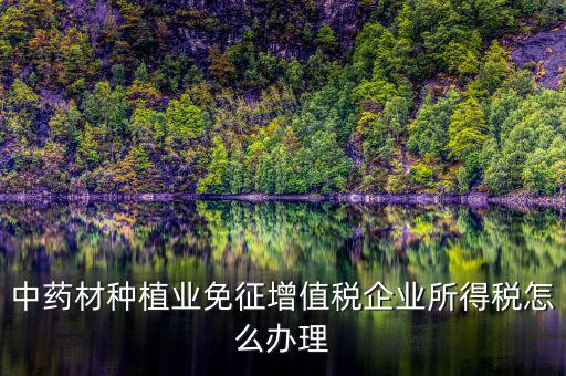 代開的免稅中藥材如何抵扣，中藥材進(jìn)項抵扣