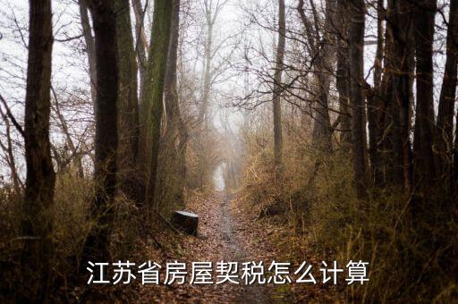 江蘇房產(chǎn)稅如何計(jì)算，江蘇地稅局網(wǎng)上辦稅房產(chǎn)稅如何計(jì)算