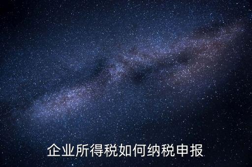 稅務(wù)如何服務(wù)企業(yè)所得稅，企業(yè)所得稅的辦理