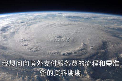 支付境外勞務(wù)費(fèi)如何備案，我想問(wèn)向境外支付服務(wù)費(fèi)的流程和需準(zhǔn)備的資料謝謝