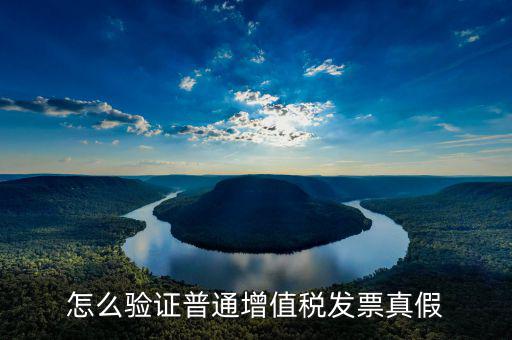 如何查驗(yàn)增值稅普通發(fā)票真假，如何查詢?cè)鲋刀惼胀òl(fā)票金額真?zhèn)?/></a></span><span id=