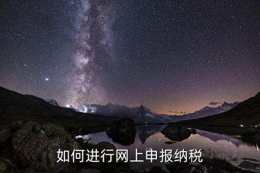 如何設置稅務網(wǎng)站，如何進行網(wǎng)上申報納稅