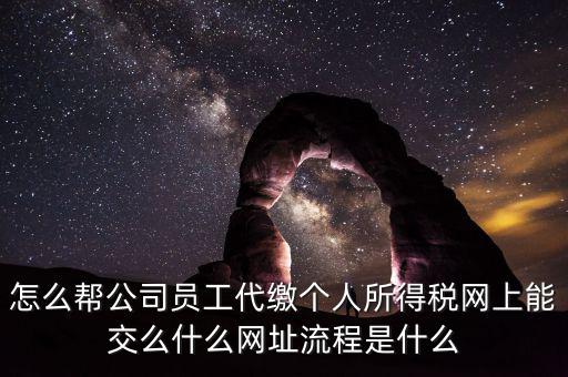 個稅如何代繳，行政事業(yè)單位個人所得稅怎樣代扣代繳