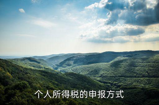 如何申請(qǐng)個(gè)人所得稅，個(gè)稅怎么申報(bào)