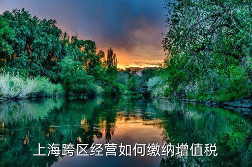 上?？鐓^(qū)經(jīng)營如何繳納增值稅