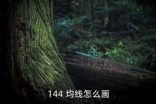  144 均線怎么畫(huà)