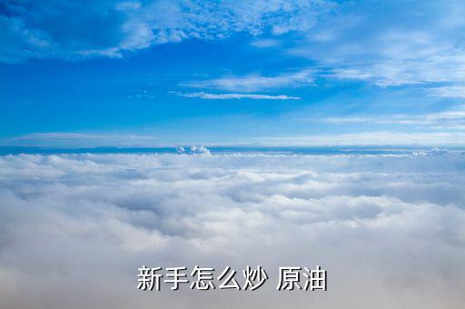 炒原油平臺怎么運營,新手炒原油如何在線模擬投機(jī)?