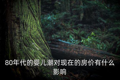 嬰兒潮會(huì)催生什么產(chǎn)業(yè)，80年代的嬰兒潮對(duì)現(xiàn)在的房?jī)r(jià)有什么影響