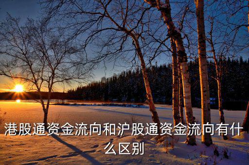 港股通風(fēng)控資金是什么，港股通資金流向和滬股通資金流向有什么區(qū)別