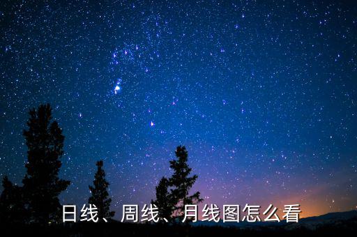  日線、周線、月線圖怎么看