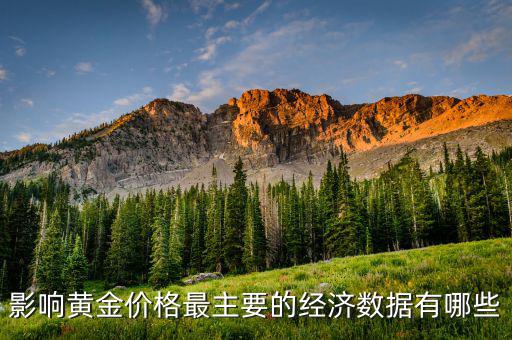 什么數(shù)據(jù)會影響黃金，影響黃金價格最主要的經(jīng)濟數(shù)據(jù)有哪些