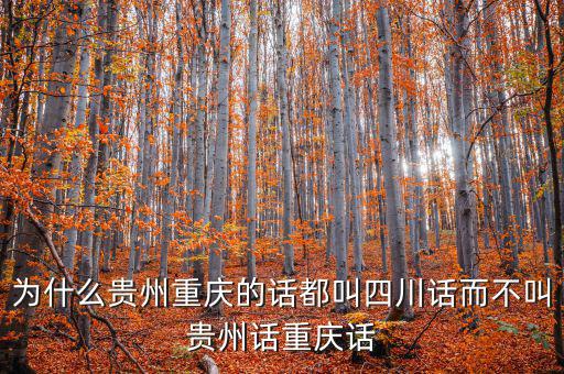 貴州為什么比重慶差，貴州人都覺得重慶是山區(qū)很窮嗎我也是今天遇到一個(gè)貴州銅仁女