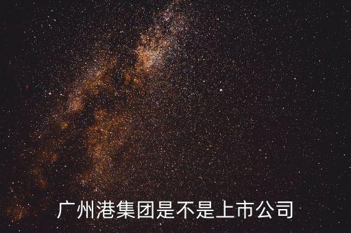 廣州港集團(tuán)什么時(shí)候上市，廣州港集團(tuán)是不是上市公司